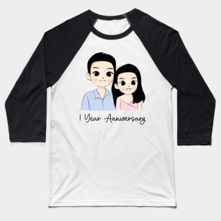 1 year anniversary Baseball T-Shirt